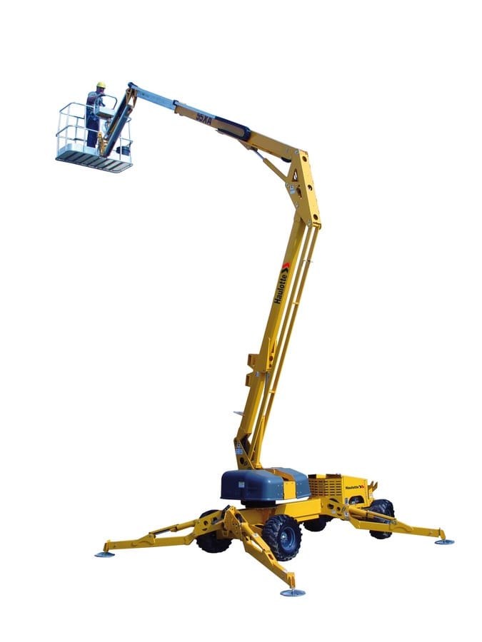 55′ MANLIFT LIGHTWEIGHT W/ STABILIZERS