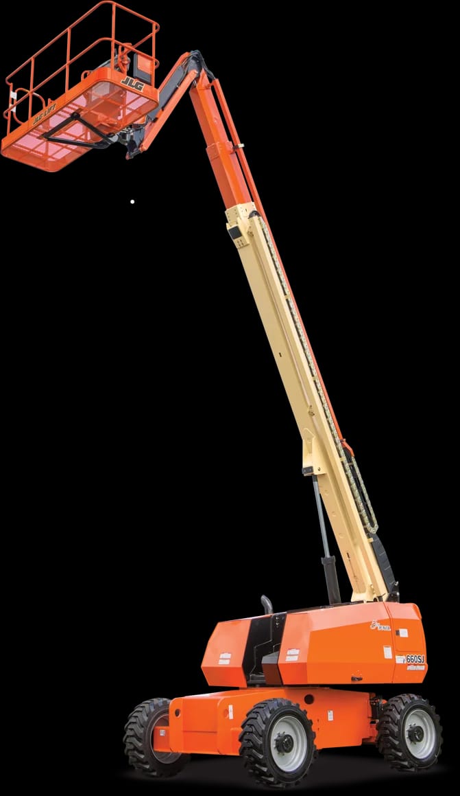 65′ 4WD STRAIGHT BOOM MANLIFT W/ JIB